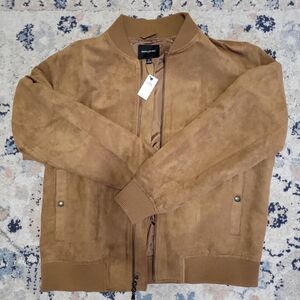 Brown Suede Men's Jacket